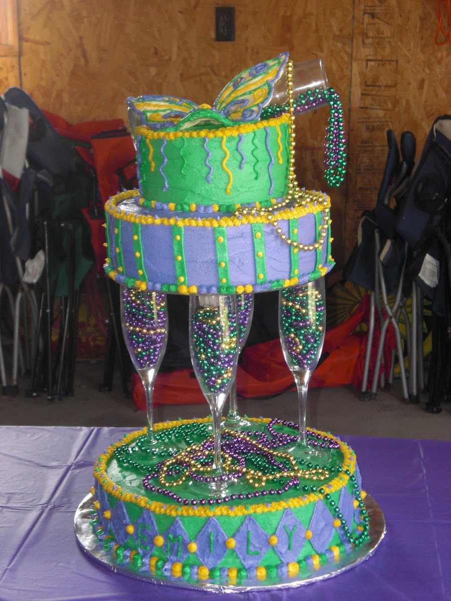 Best ideas about Mardi Gra Birthday Cake
. Save or Pin Mardi Gras Birthday Cake CakeCentral Now.