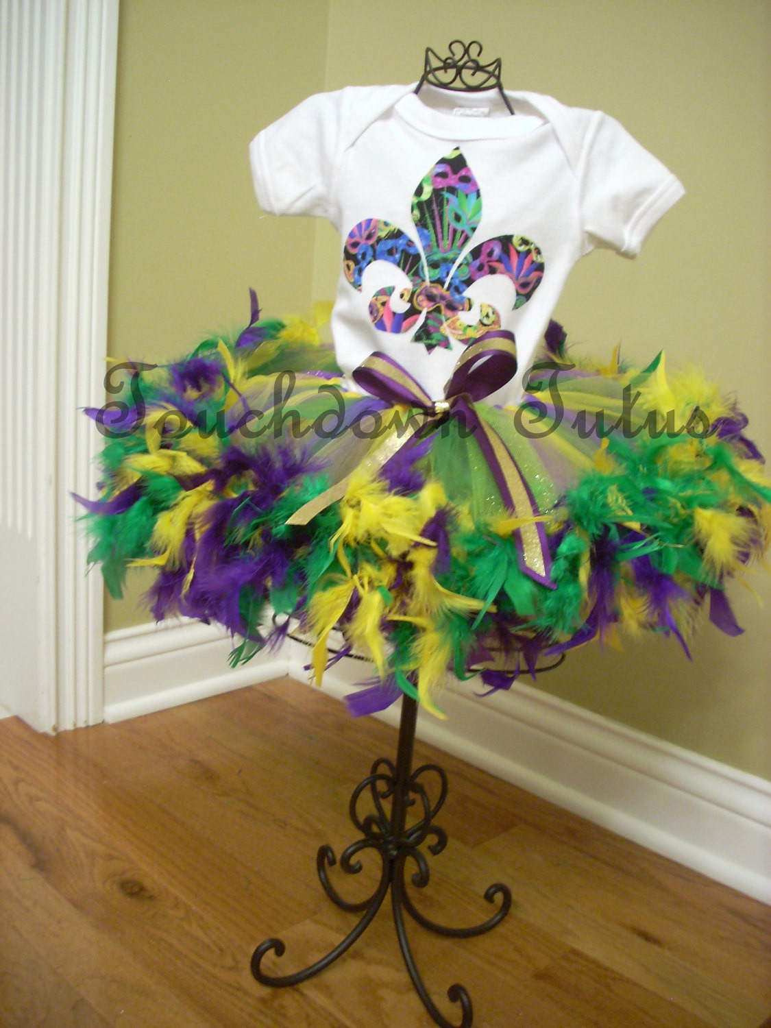 Best ideas about Mardi Gras Costume DIY
. Save or Pin Mardi Gras Tutu outfit with feathers Now.