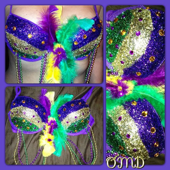 Best ideas about Mardi Gras Costumes DIY
. Save or Pin Mardi Gras rave bra halloween costume What to wear Now.