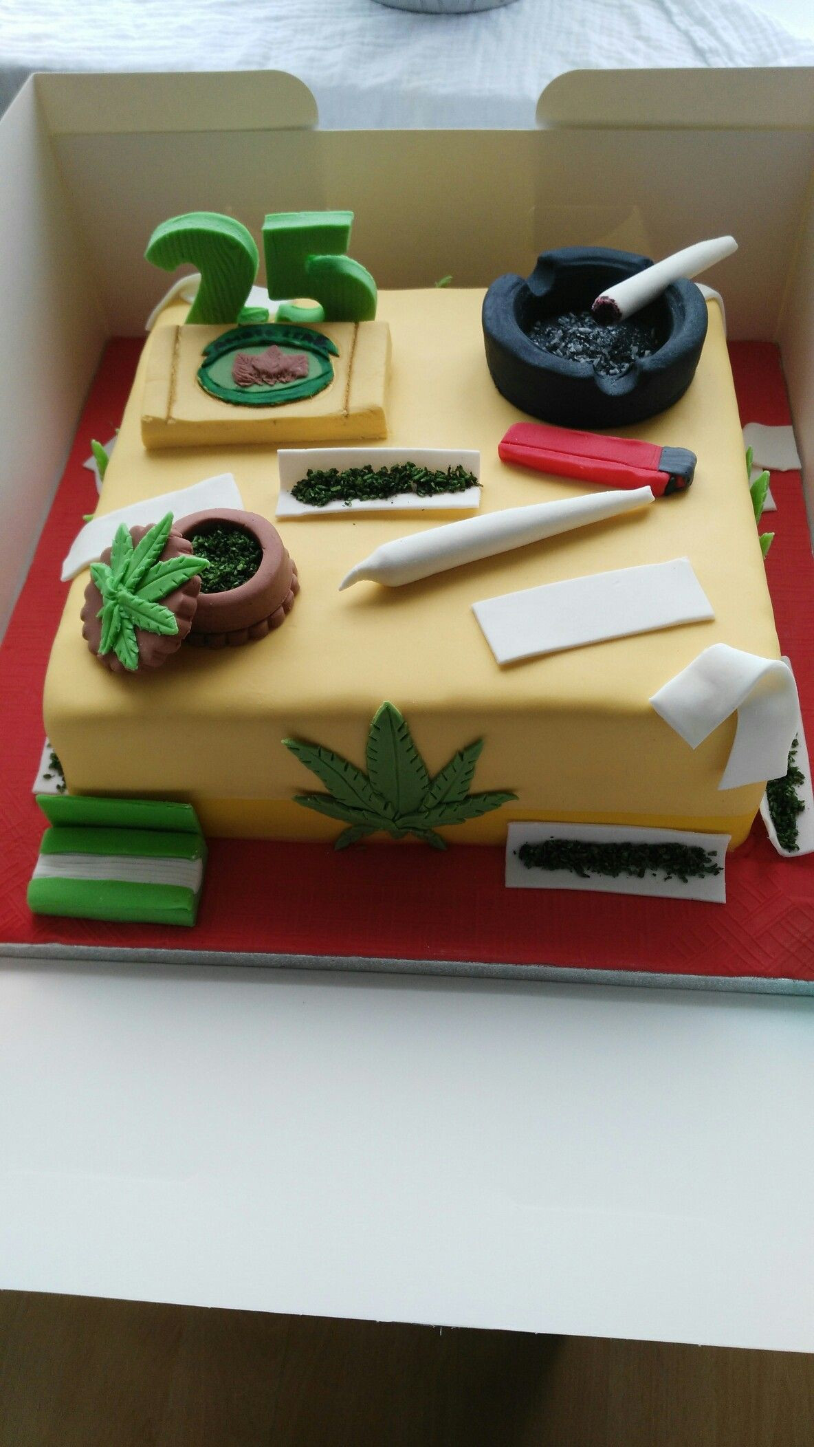 Best ideas about Marijuana Birthday Cake
. Save or Pin Weed cannabis cake Funnies Now.