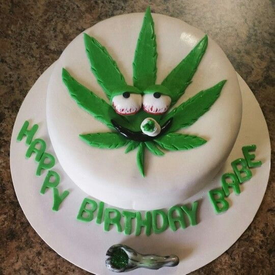 Best ideas about Marijuana Birthday Cake
. Save or Pin Weed leaf cake Lol My Cakes Now.