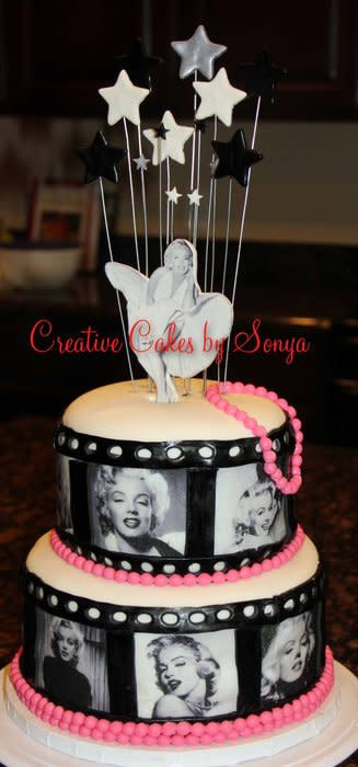 Best ideas about Marilyn Monroe Birthday Cake
. Save or Pin Marilyn Monroe CAke cake by Sonya CakesDecor Now.
