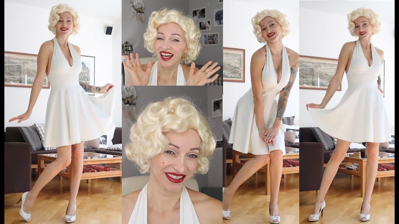 Best ideas about Marilyn Monroe Costume DIY
. Save or Pin DIY Marilyn Monroe Costume Halloween 2017 Now.