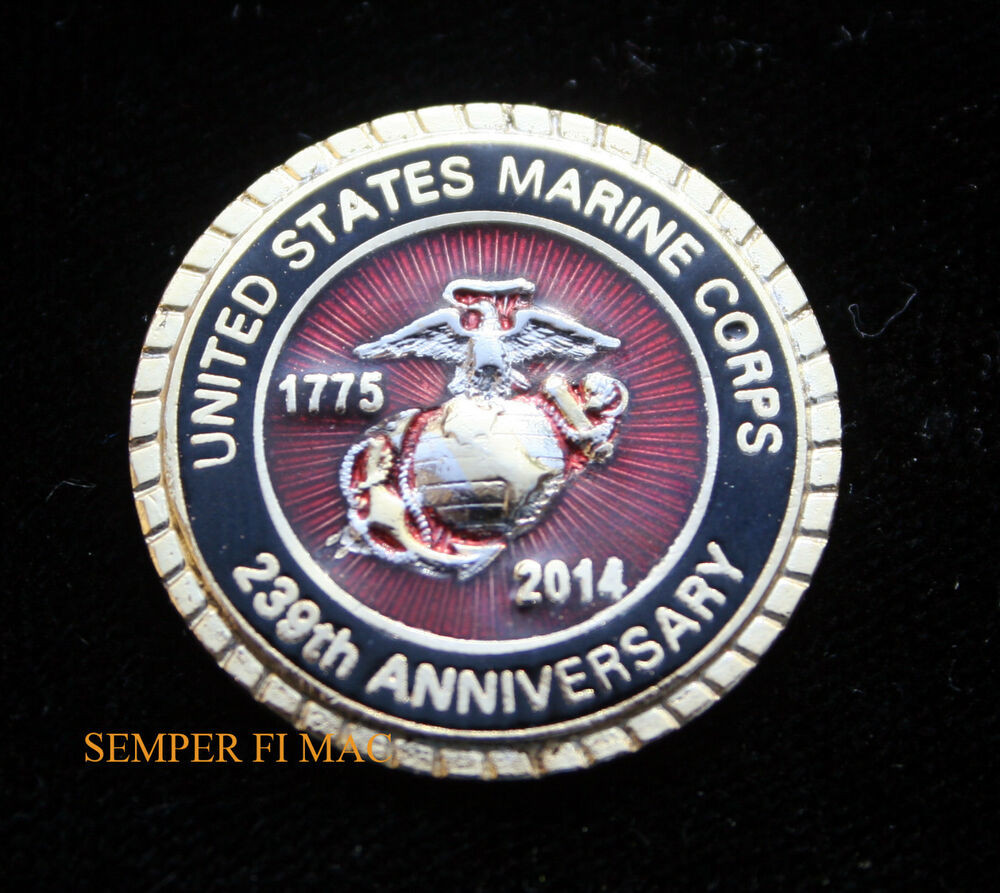 Best ideas about Marine Graduation Gift Ideas
. Save or Pin 2014 US MARINES 239th ANNIVERSARY BIRTHDAY BALL PIN Now.