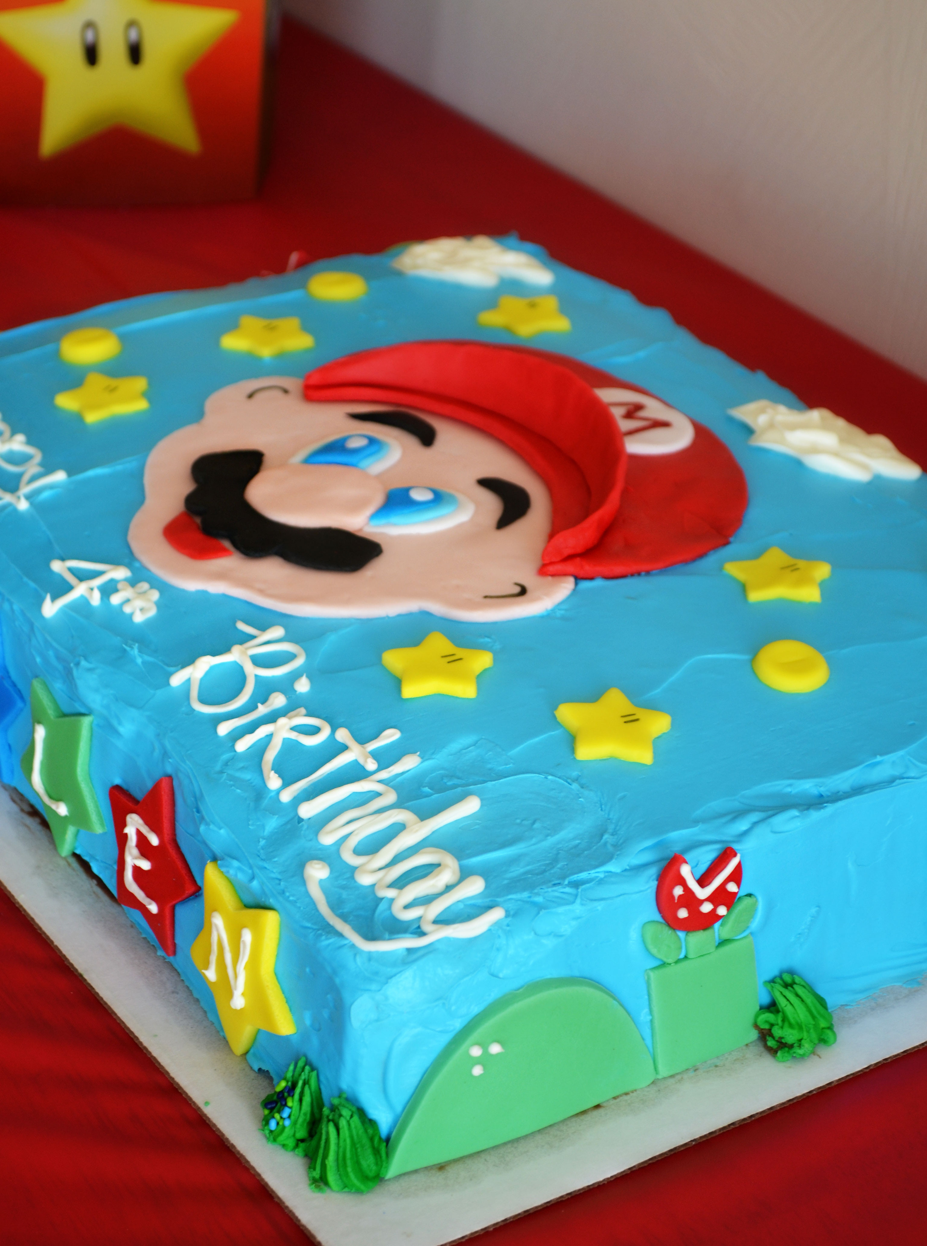 Best ideas about Mario Birthday Cake
. Save or Pin Super Mario Brothers party & Happy Birthday Kallen Now.