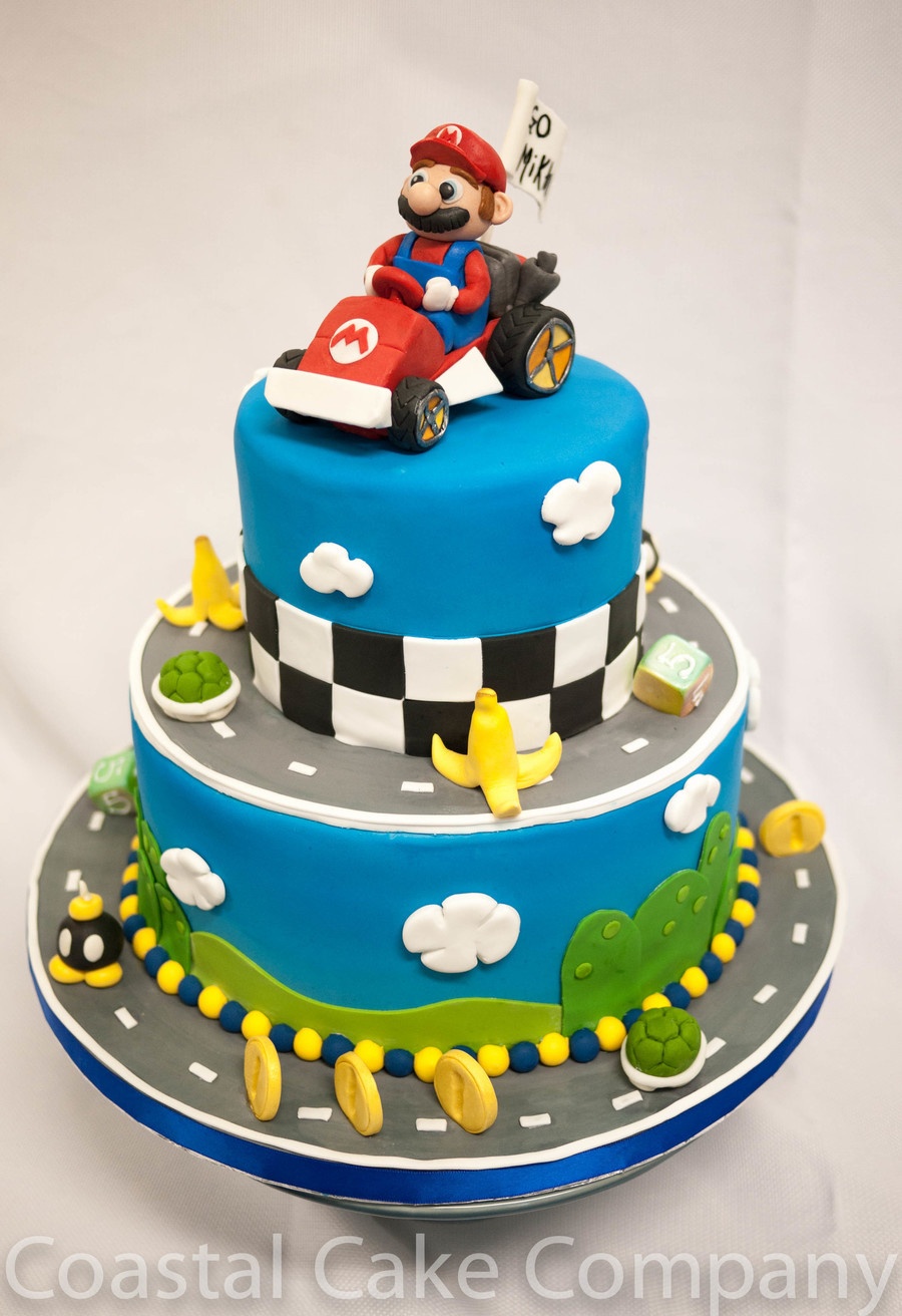 Best ideas about Mario Birthday Cake
. Save or Pin Mario Kart Themed Birthday Cake CakeCentral Now.