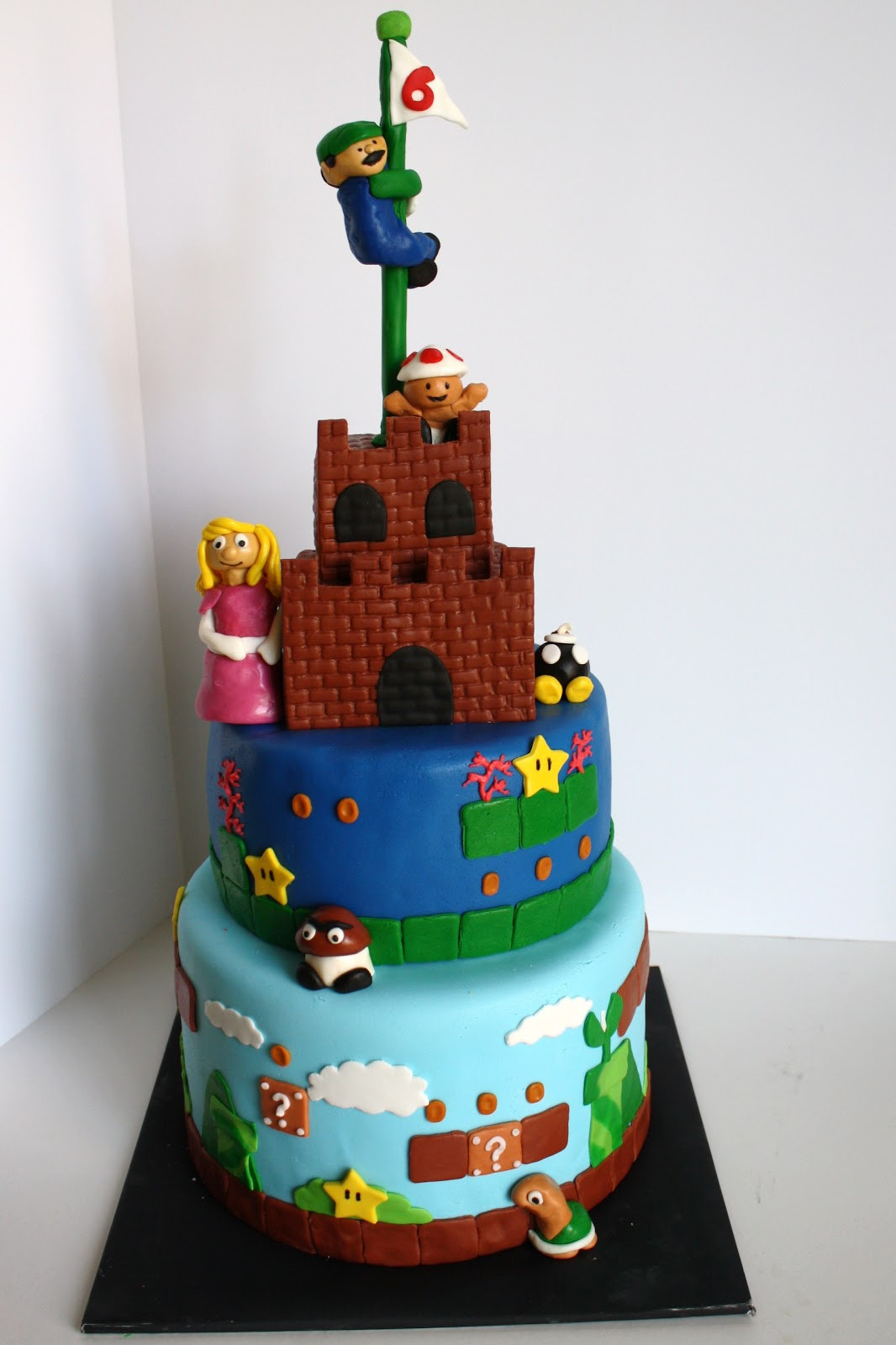 Best ideas about Mario Birthday Cake
. Save or Pin SAB Cakes Mario Birthday Cake Now.