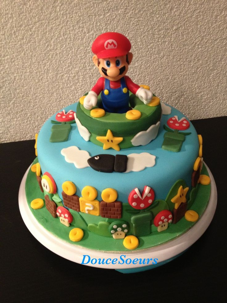 Best ideas about Mario Birthday Cake
. Save or Pin Gâteau Mario Bros Baby Kids Pinterest Now.