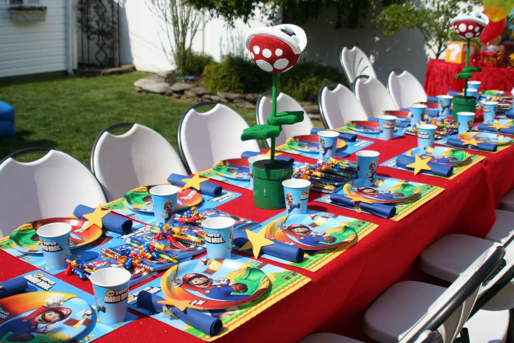 Best ideas about Mario Birthday Party Ideas
. Save or Pin Super Mario Bros Birthday Party Ideas Now.