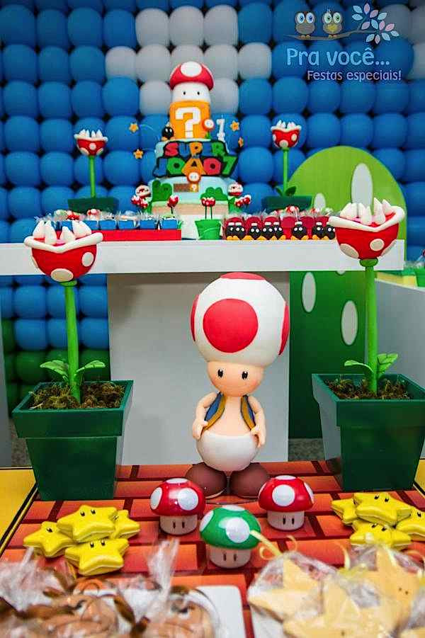 Best ideas about Mario Birthday Party Ideas
. Save or Pin Kara s Party Ideas Brazilian Super Mario Boy Gaming Now.
