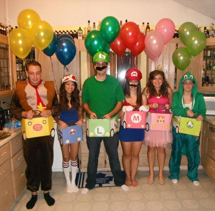 Best ideas about Mario Kart Costumes DIY
. Save or Pin Mario Kart group halloween costume Now.