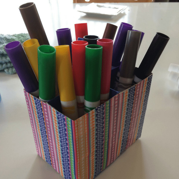 Best ideas about Marker Organizer DIY
. Save or Pin DIY Upcycled Marker Organizer Organizing Moms Now.