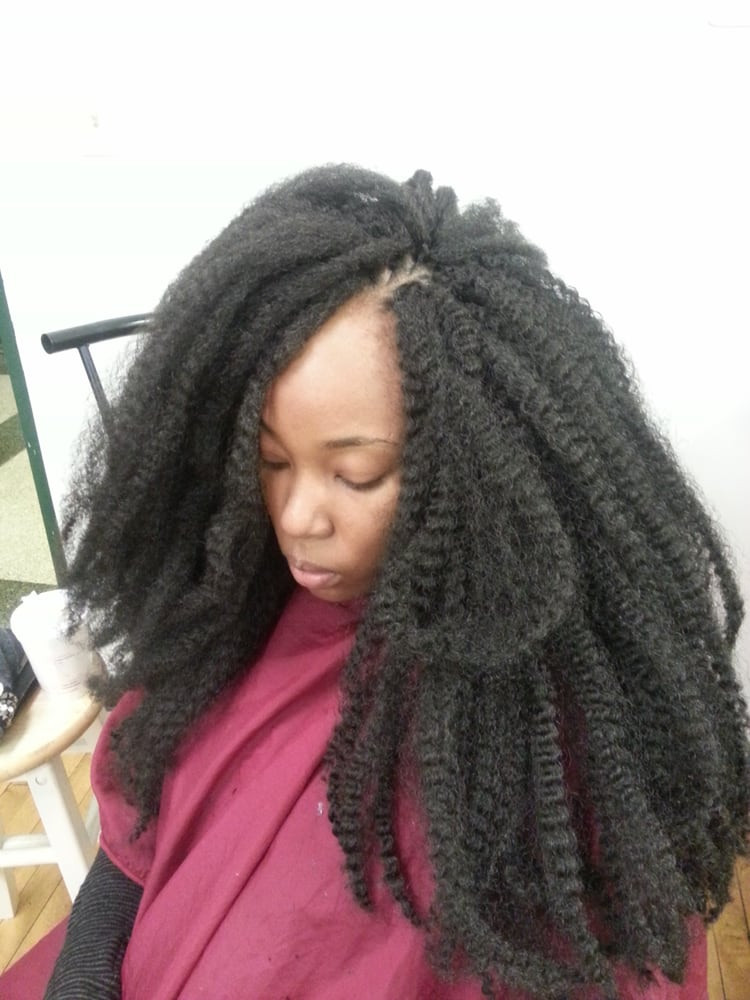 Best ideas about Marley Hair Crochet Hairstyles
. Save or Pin Marley hair crochet braids before curling Yelp Now.