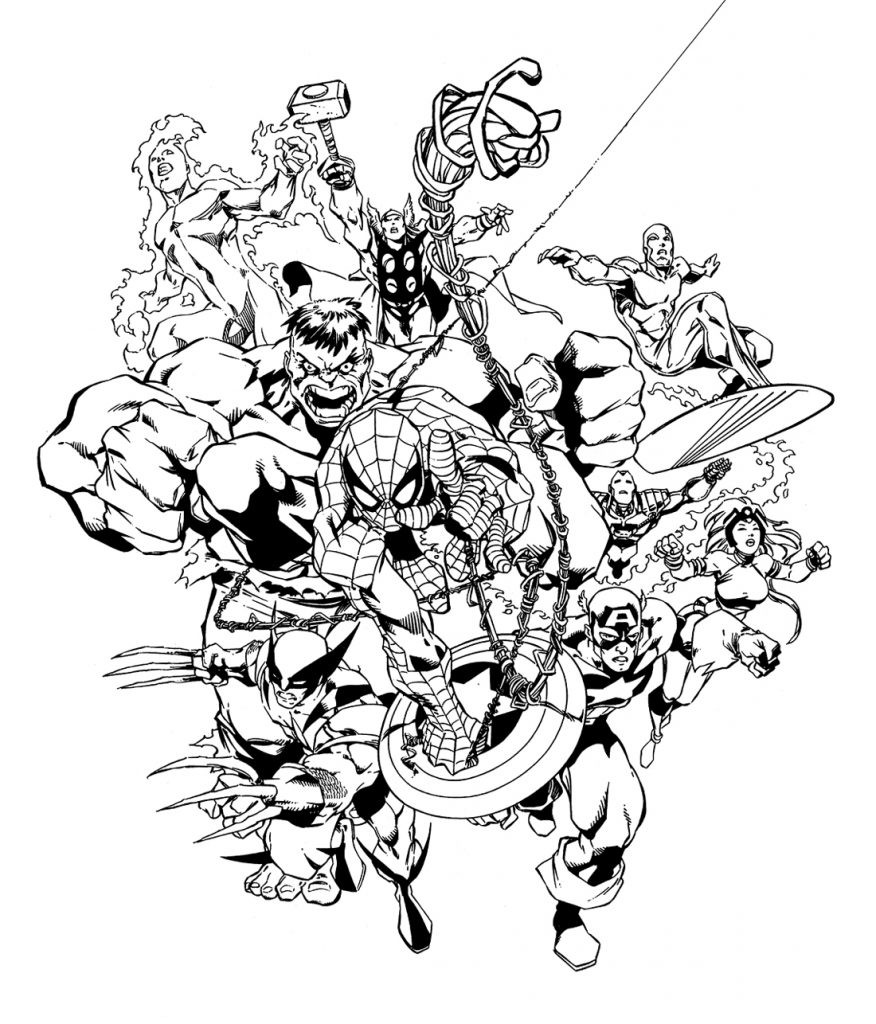 Best ideas about Marvel Coloring Pages For Adults
. Save or Pin Marvel Coloring Pages Best Coloring Pages For Kids Now.