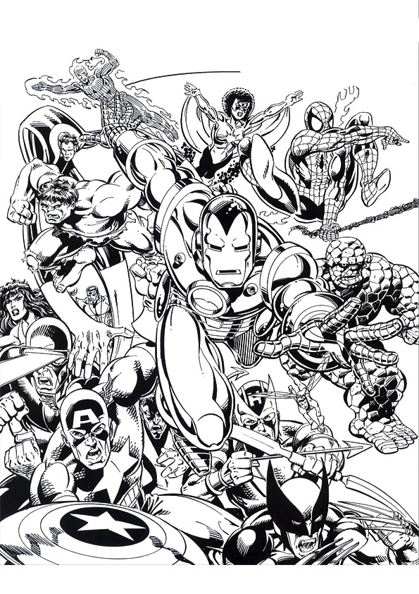 Best ideas about Marvel Coloring Pages For Adults
. Save or Pin ic Coloring Pages Free Coloring Home Now.