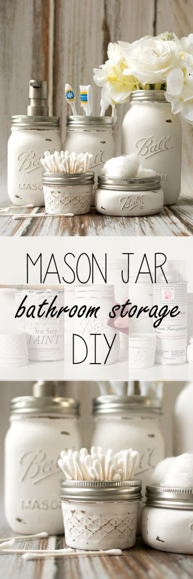Best ideas about Mason Jar Bathroom Set DIY
. Save or Pin 31 Brilliant DIY Decor Ideas for Your Bathroom Now.
