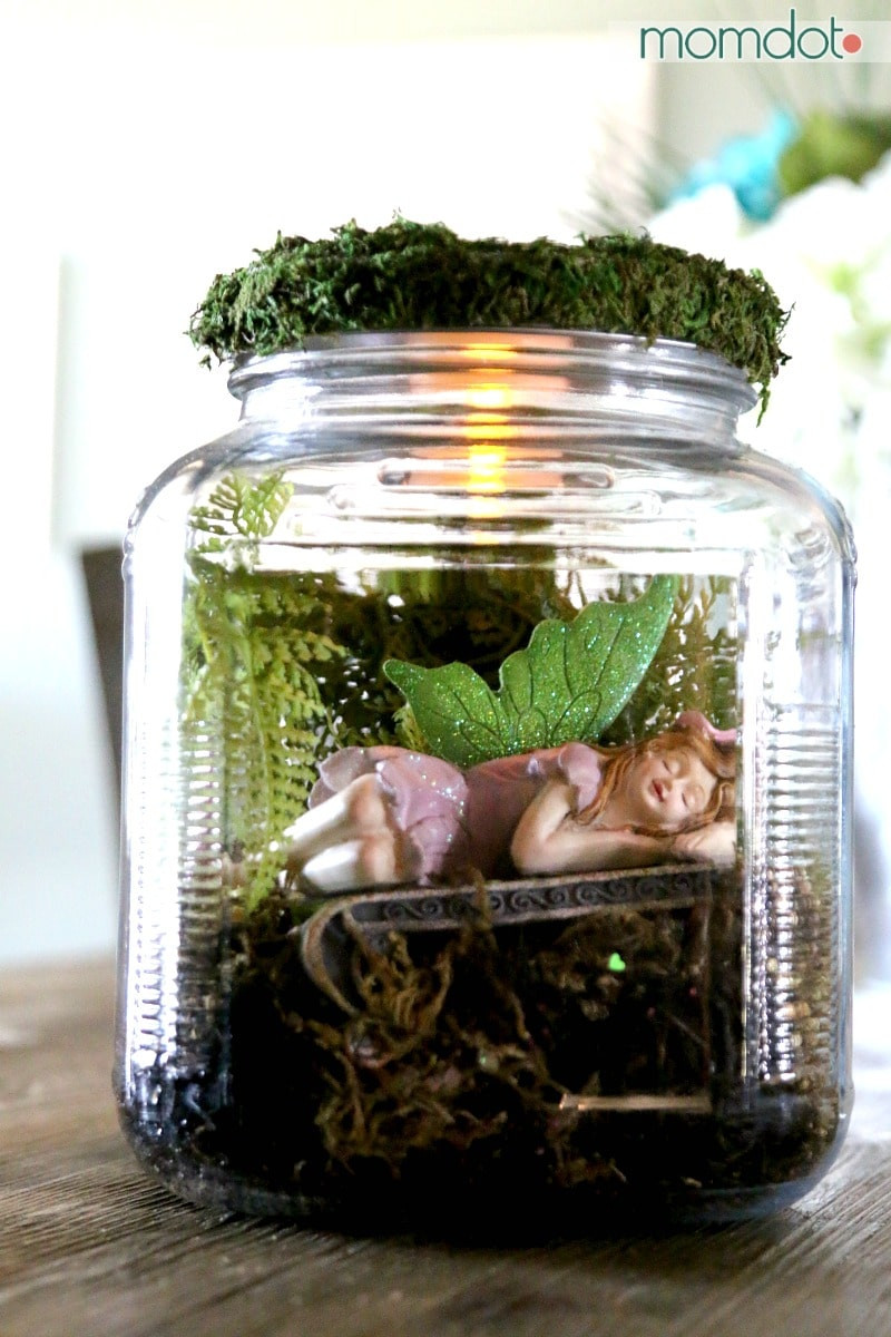 Best ideas about Mason Jar Fairy Lights DIY
. Save or Pin DIY Mason Jar Fairy House MomDot Now.