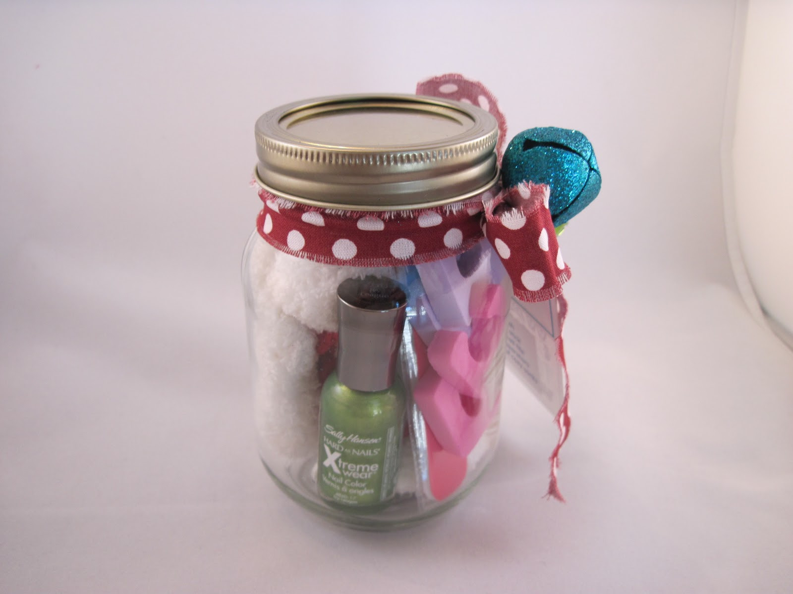 Best ideas about Mason Jar Gift Ideas For Her
. Save or Pin Sami s Stampin Spot Mason Jar Pedi Gift Set Now.