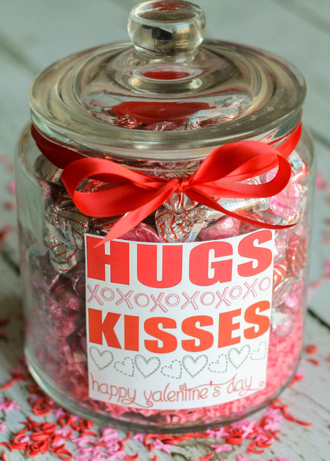 Best ideas about Mason Jar Gift Ideas For Him
. Save or Pin Valentines Hugs and Kisses Gift Now.