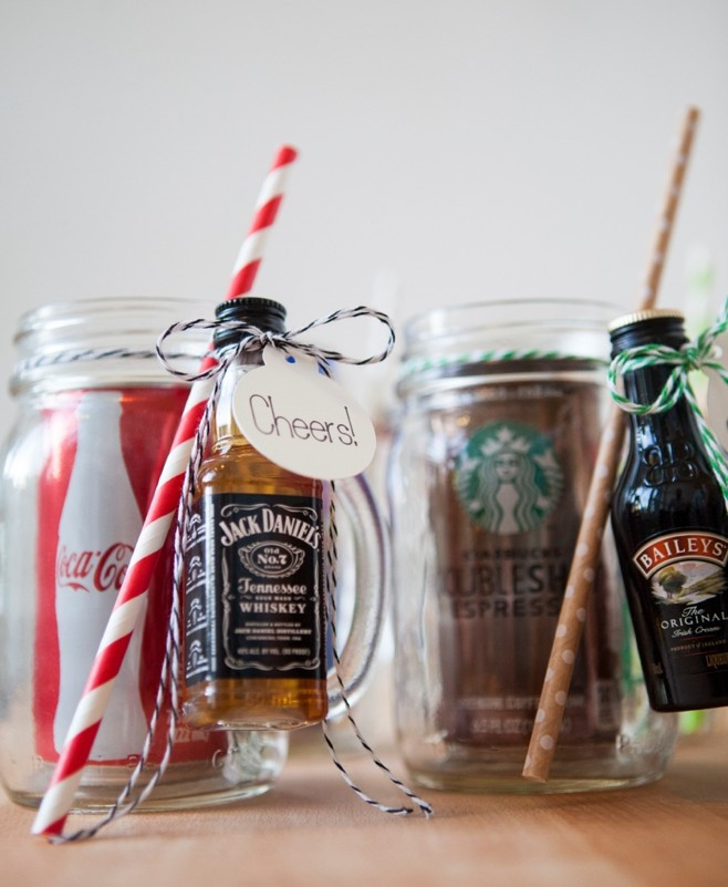 Best ideas about Mason Jar Gift Ideas
. Save or Pin 20 DIY Cocktail Mason Jar Gift Ideas Frugal Beautiful Now.