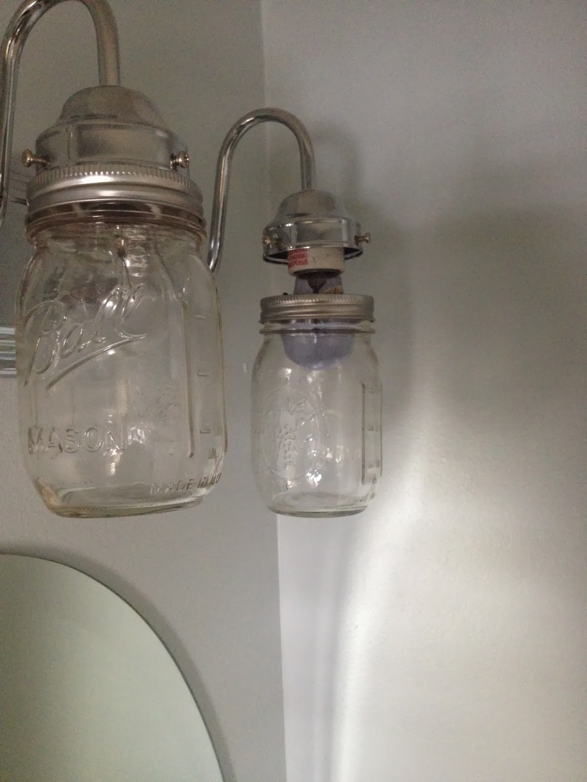 Best ideas about Mason Jar Light Fixture DIY
. Save or Pin Two It Yourself DIY mason jar light fixture on the cheap Now.