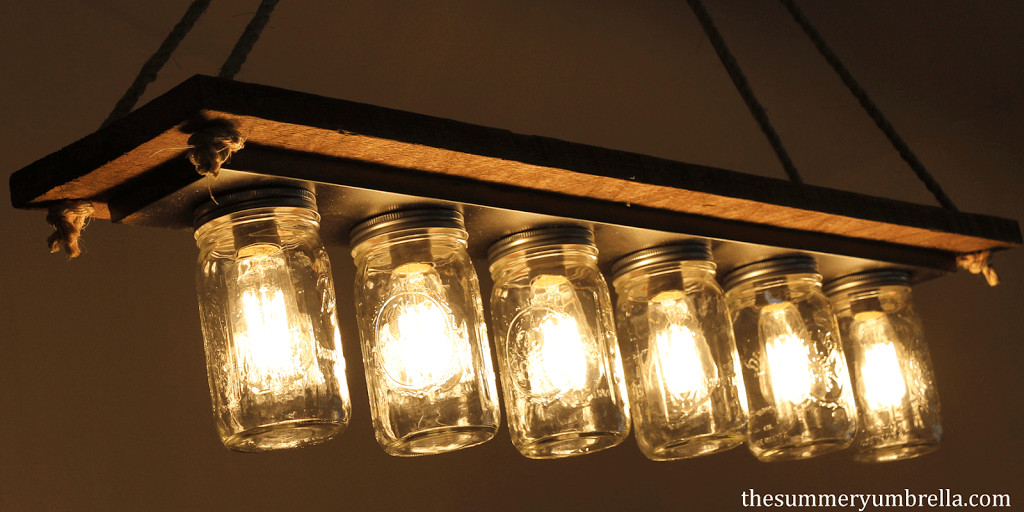 Best ideas about Mason Jar Light Fixture DIY
. Save or Pin Every Dining Room Needs e of These DIY Rustic Mason Jar Now.