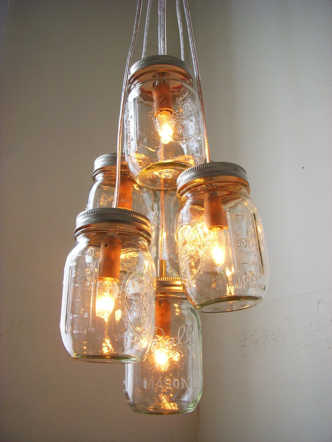Best ideas about Mason Jar Pendant Light DIY
. Save or Pin Mason Jar Chandelier Now.
