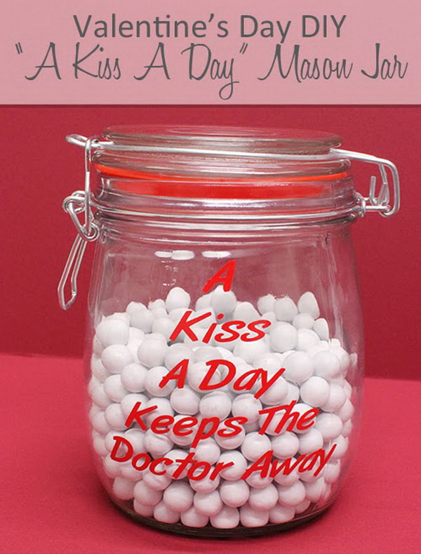 Best ideas about Mason Jar Valentine Gift Ideas
. Save or Pin 70 DIY Valentine s Day Gifts & Decorations Made From Mason Now.