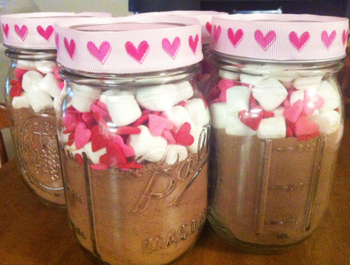 Best ideas about Mason Jar Valentine Gift Ideas
. Save or Pin DIY Valentine’s Day Themed Mason Jar Hot Chocolate Gift Now.