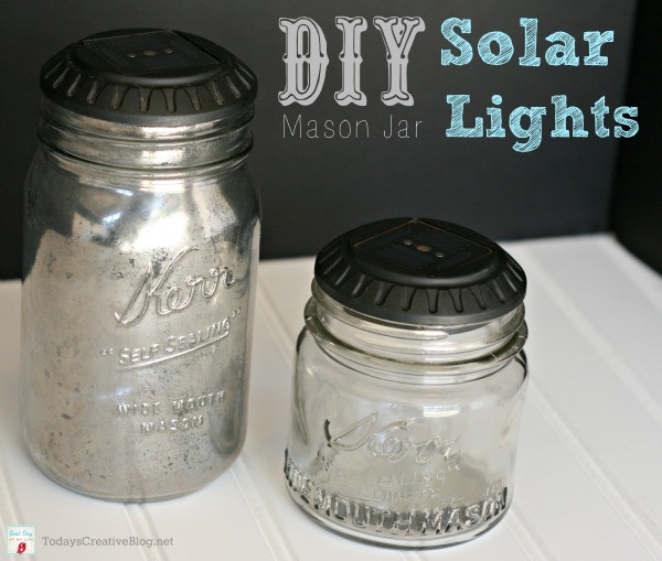 Best ideas about Mason Jars Solar Lights DIY
. Save or Pin DIY Mason Jar Solar Lights Today s Creative Life Now.