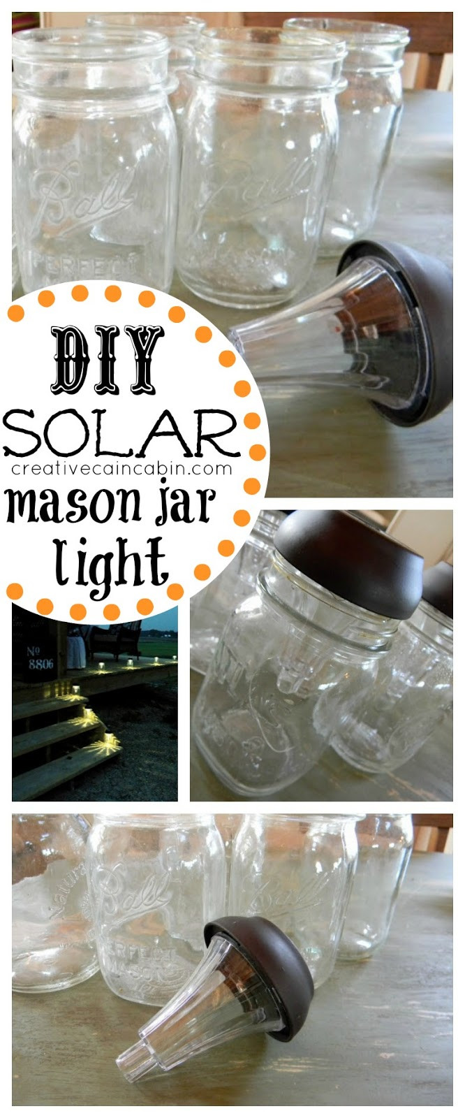 Best ideas about Mason Jars Solar Lights DIY
. Save or Pin DIY Mason Jar Solar Lamps DIY for Life Now.