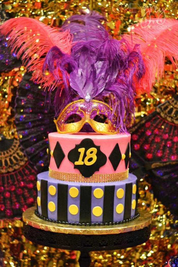 Best ideas about Masquerade Birthday Party
. Save or Pin Kara s Party Ideas Masquerade 18th Birthday Party Now.