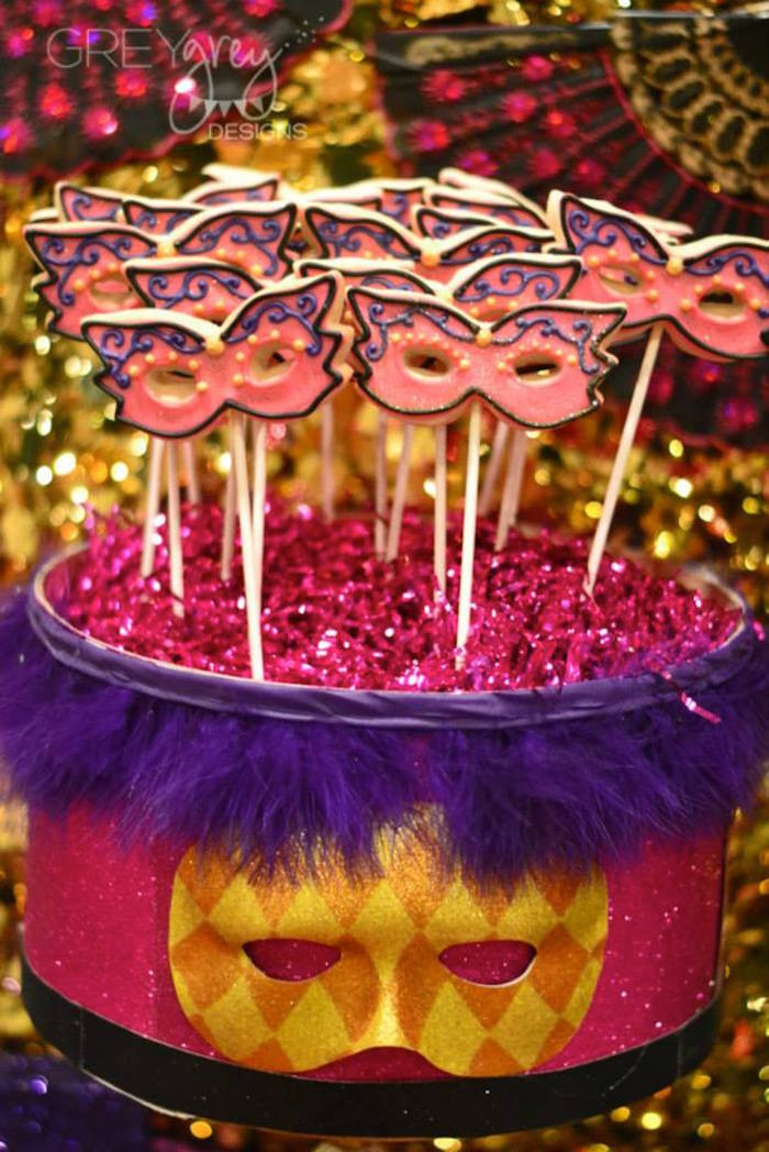 Best ideas about Masquerade Birthday Party
. Save or Pin Kara s Party Ideas Masquerade 18th Birthday Party Now.