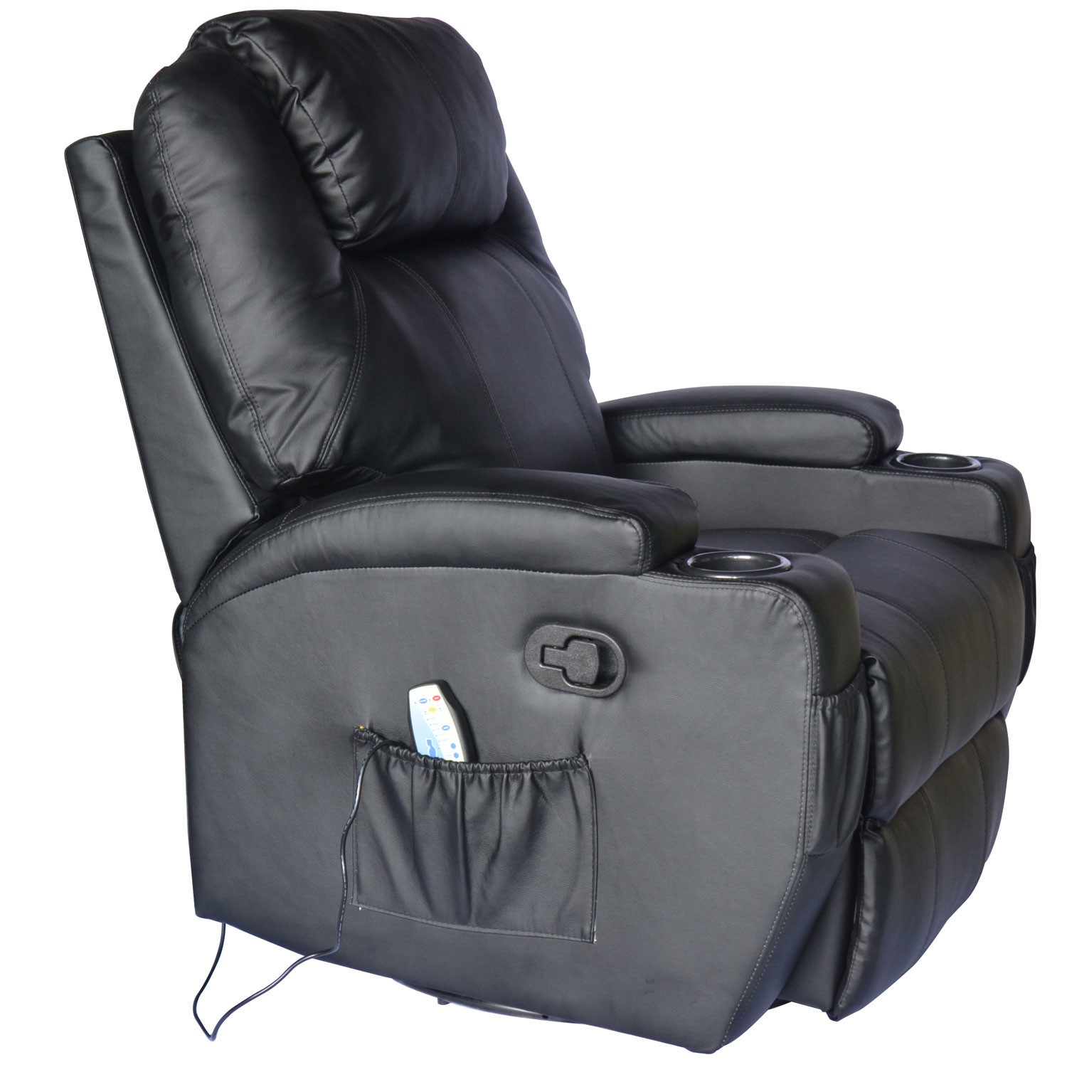 Best ideas about Massage Recliner Chair
. Save or Pin Outsunny Hom Deluxe Heated Vibrating Vinyl Leather Now.