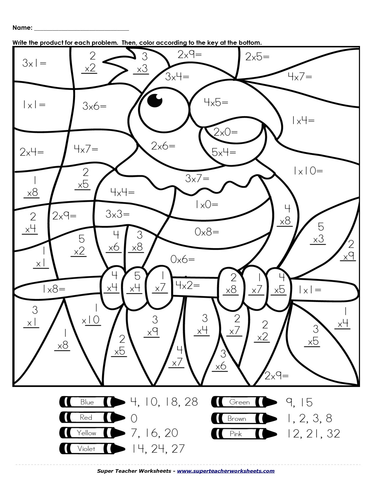 Best ideas about Math Coloring Pages For Kids
. Save or Pin Math Coloring Pages Multiplication Coloring Home Now.
