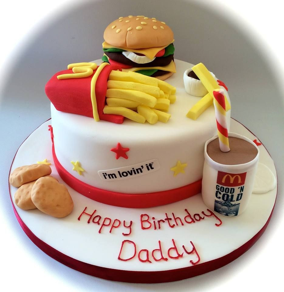 Best ideas about Mcdonalds Birthday Cake
. Save or Pin McDonalds take away themed birthday cake by Now.