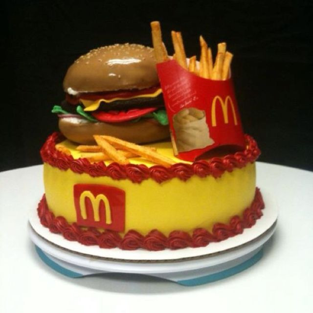 Best ideas about Mcdonalds Birthday Cake
. Save or Pin McDonald s Cake I don t eat at McDonald s but might try to Now.