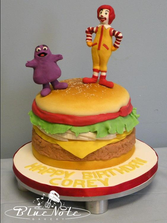 Best ideas about Mcdonalds Birthday Cake
. Save or Pin McDonald s BigMac Cake Grimace & Ronald McDonald Now.