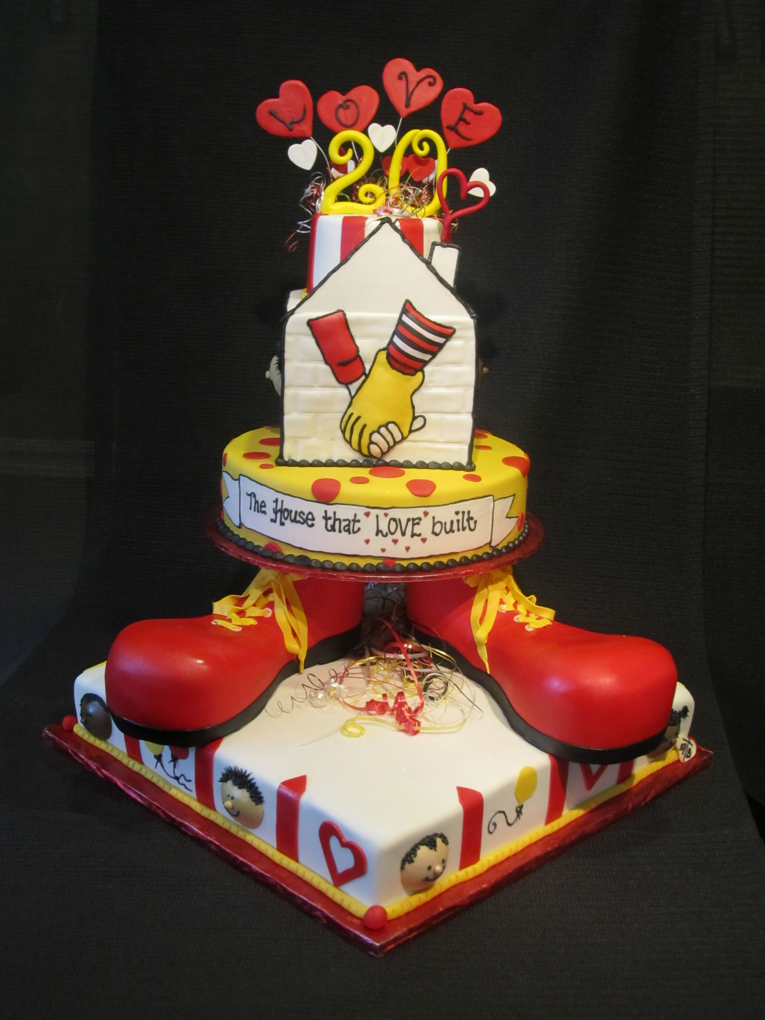Best ideas about Mcdonalds Birthday Cake
. Save or Pin Ronald McDonald Celebration Cake Now.
