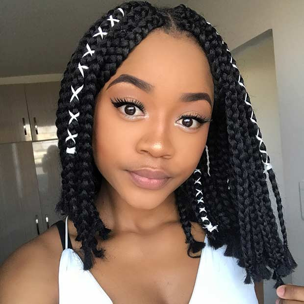Best ideas about Medium Length Braided Hairstyles
. Save or Pin 23 Trendy Bob Braids for African American Women Now.