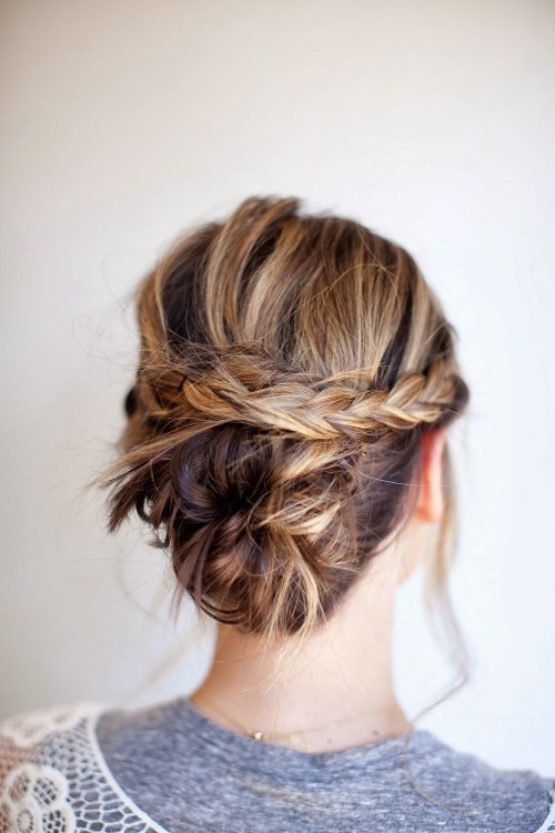 Best ideas about Medium Length Braided Hairstyles
. Save or Pin 80 Easy Updo Hairstyles for Medium Length Hair Now.