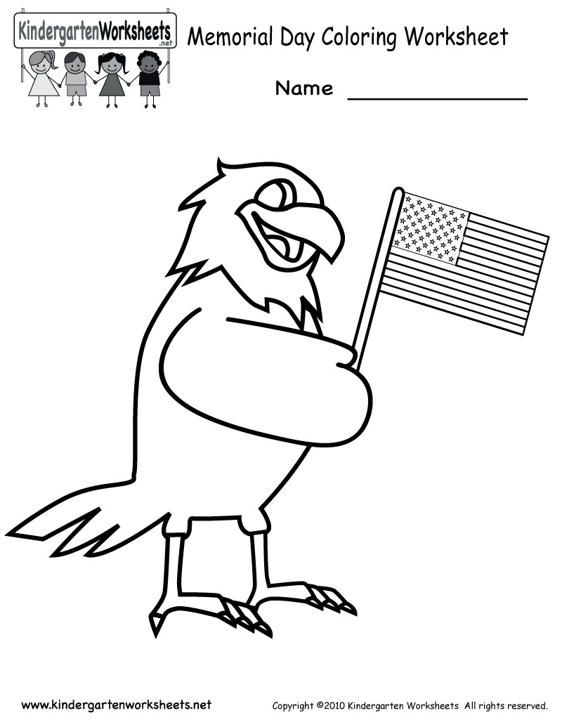 Best ideas about Memorial Day Preschool Coloring Sheets Printables
. Save or Pin Memorial Day Coloring Worksheet Free Kindergarten Now.