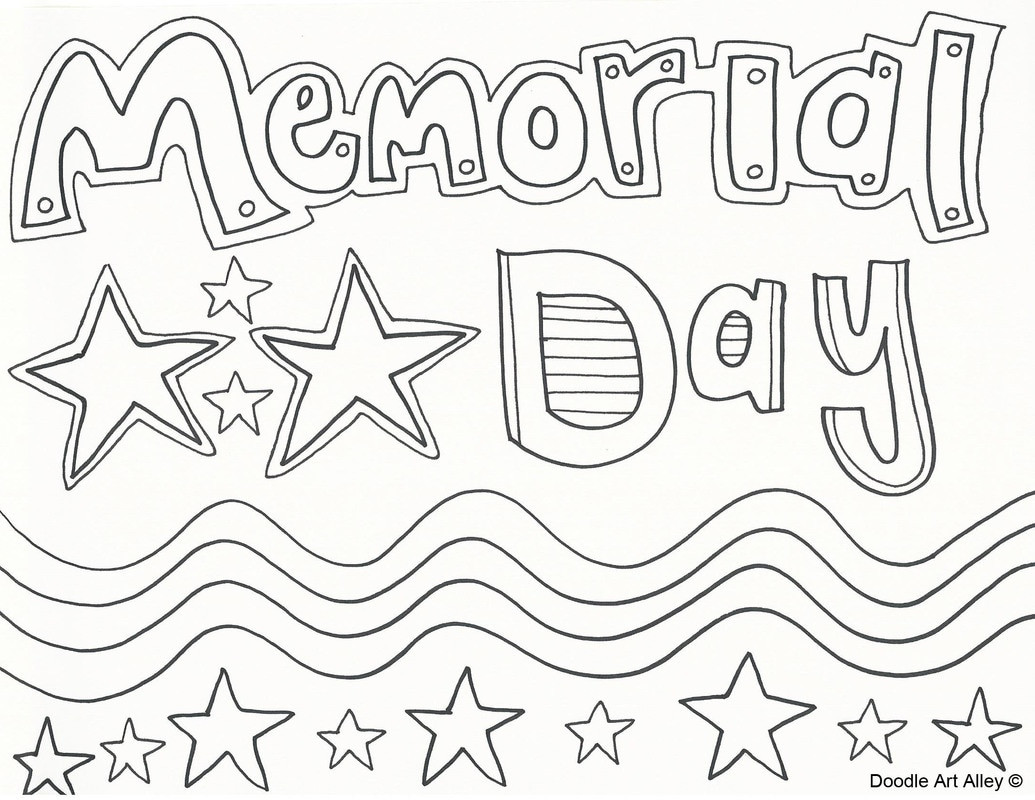 Best ideas about Memorial Day Preschool Coloring Sheets Printables
. Save or Pin Memorial Day Coloring Pages Doodle Art Alley Now.