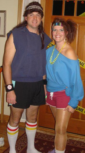 Best ideas about Mens 80S Costumes DIY
. Save or Pin Homemade 80 s Couples Costume Halloween Now.