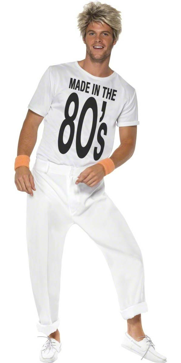 Best ideas about Mens 80S Costumes DIY
. Save or Pin Adult Made in the 80 s Costume Fancy Dress Ball Now.