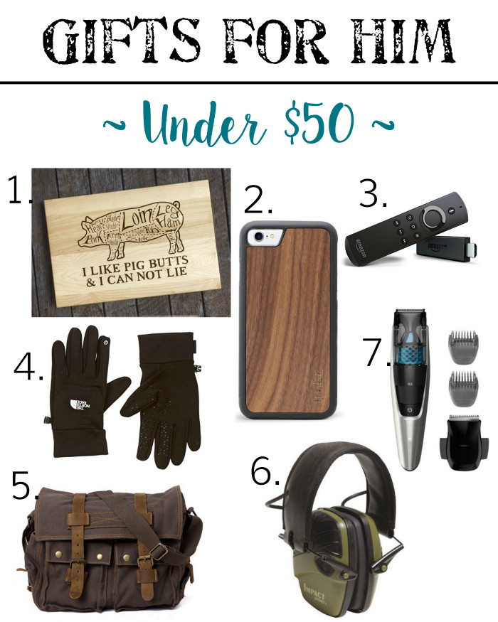 Best ideas about Mens Gift Ideas Under 50
. Save or Pin Holiday Gift Guide 2016 a Giveaway Bless er House Now.