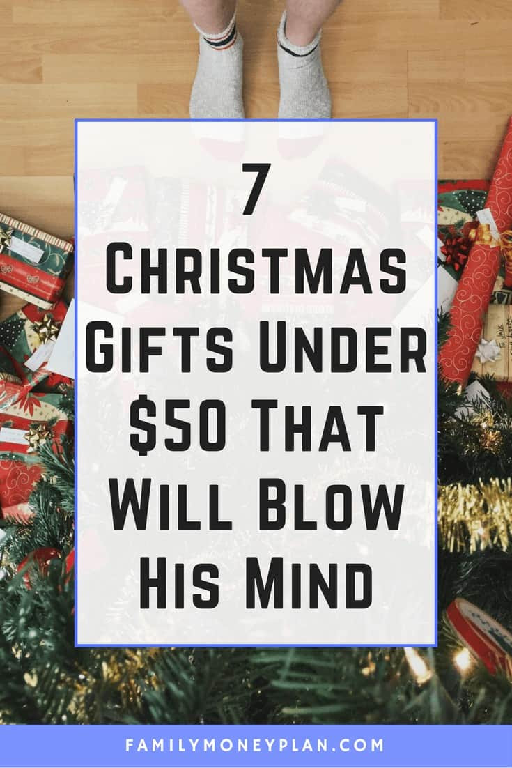 Best ideas about Mens Gift Ideas Under 50
. Save or Pin 7 Christmas Gifts For Men Under $50 That Will Blow His Mind Now.