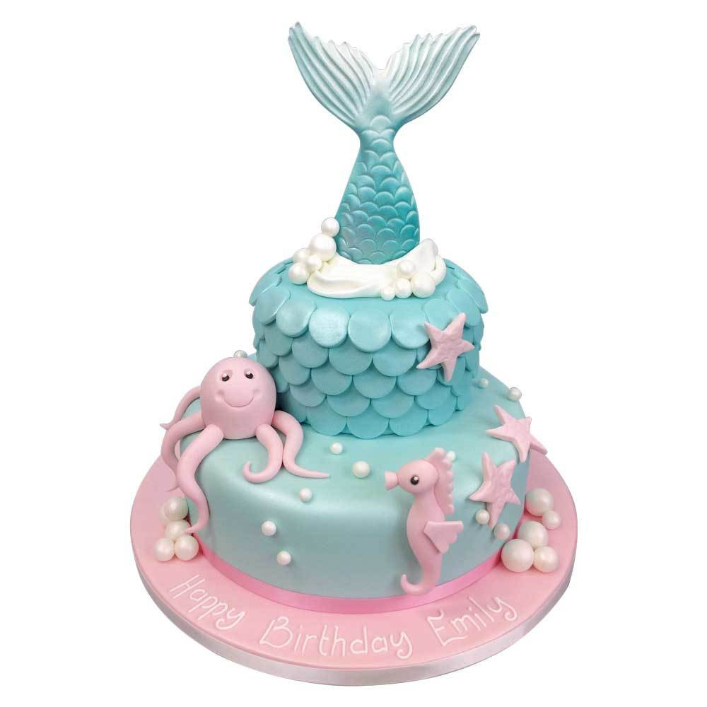 Best ideas about Mermaid Birthday Cake
. Save or Pin mermaid Cake Birthday Cakes Now.