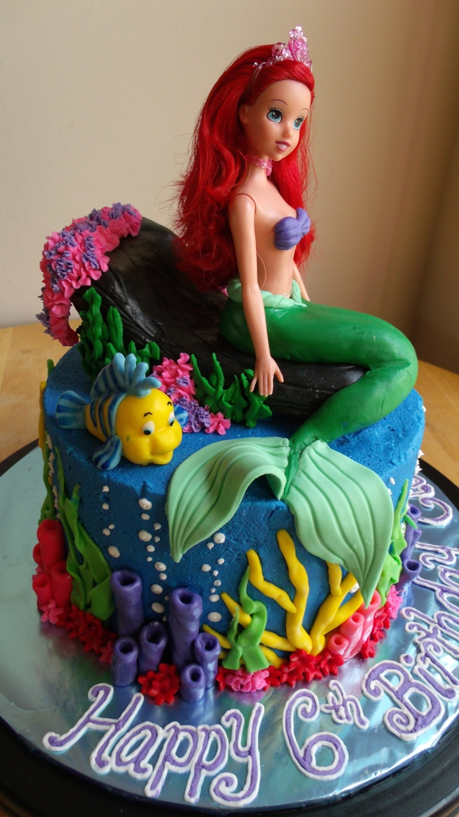 Best ideas about Mermaid Birthday Cake
. Save or Pin The Little Mermaid Cake And Cupcakes CakeCentral Now.