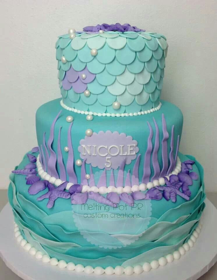 Best ideas about Mermaid Birthday Cake
. Save or Pin Mermaid cake Bday Ideas Now.